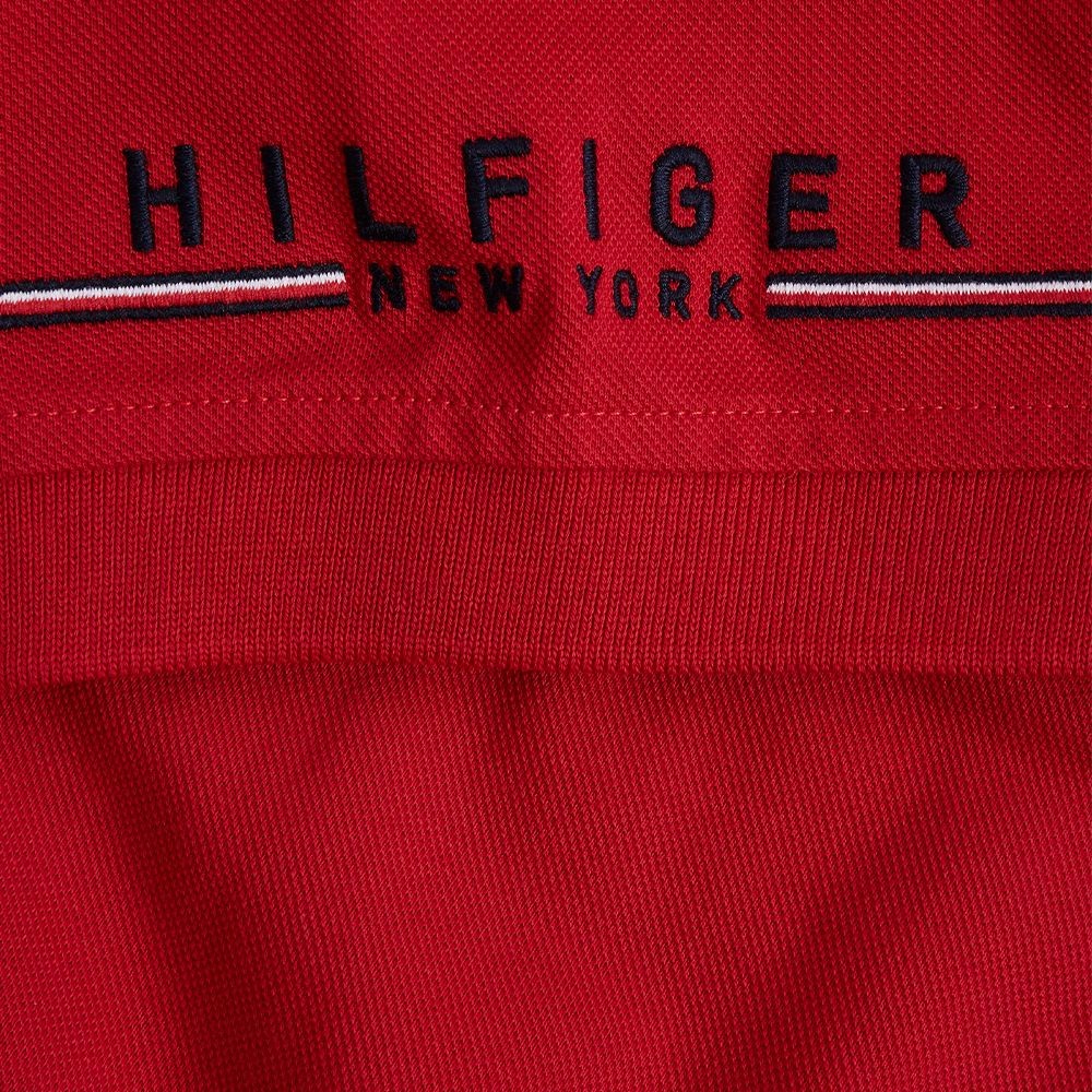 TOMMY HILFIGER</br>Ανδρικό Polo T-shirt Κόκκινο Regular MW0MW13096-XLG Tommy Hilfiger TOMMY HILFIGER</br>Ανδρικό Polo T-shirt Κόκκινο Regular MW0MW13096-XLG Tommy Hilfiger