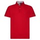 TOMMY HILFIGER</br>Ανδρικό Polo T-shirt Κόκκινο Regular MW0MW13096-XLG Tommy Hilfiger TOMMY HILFIGER</br>Ανδρικό Polo T-shirt Κόκκινο Regular MW0MW13096-XLG Tommy Hilfiger