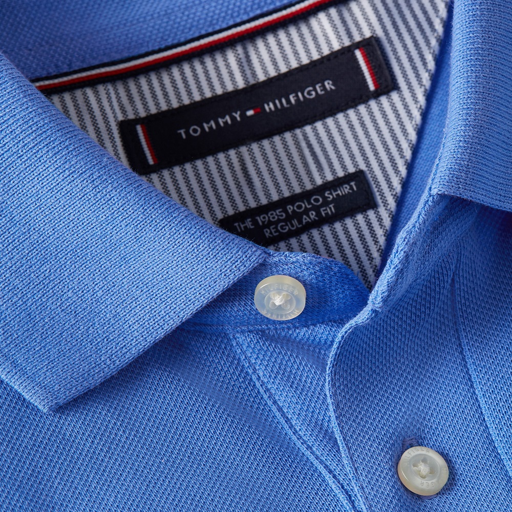 TOMMY HILFIGER</br>Ανδρικό Polo T-shirt Γαλάζιο Regular MW0MW17770-C30 Tommy Hilfiger TOMMY HILFIGER</br>Ανδρικό Polo T-shirt Γαλάζιο Regular MW0MW17770-C30 Tommy Hilfiger