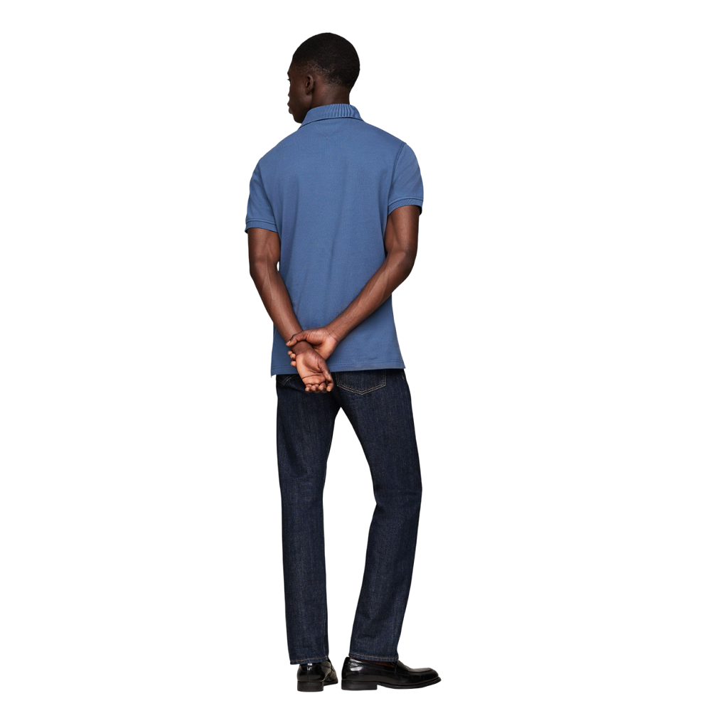 TOMMY HILFIGER</br>Ανδρικό Polo T-shirt Ραφ Regular MW0MW17770-DBZ Tommy Hilfiger TOMMY HILFIGER</br>Ανδρικό Polo T-shirt Ραφ Regular MW0MW17770-DBZ Tommy Hilfiger