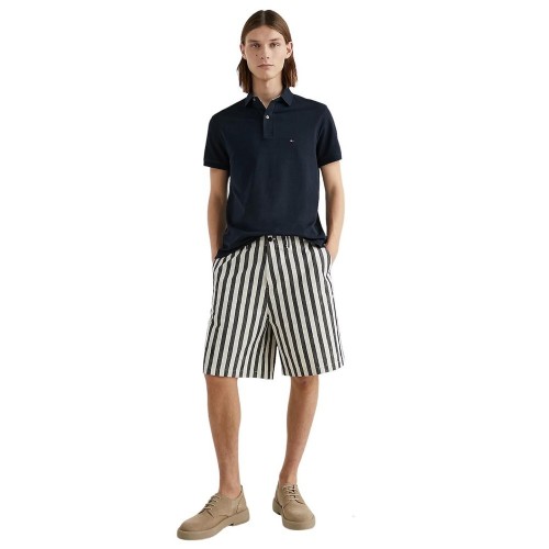 Ανδρικό Polo T-shirt Μπλε Regular MW0MW17770-DW5 Tommy Hilfiger