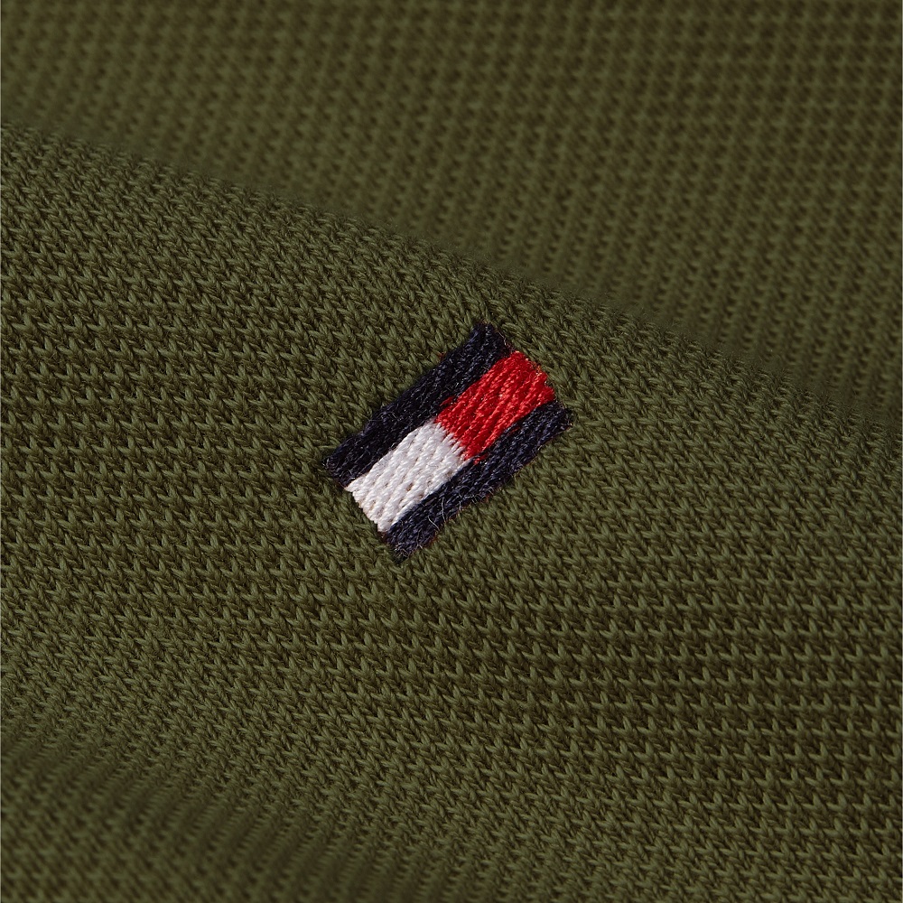 TOMMY HILFIGER</br>Ανδρικό Polo T-shirt Χακί Regular MW0MW17770-RBN Timberland TOMMY HILFIGER</br>Ανδρικό Polo T-shirt Χακί Regular MW0MW17770-RBN Timberland