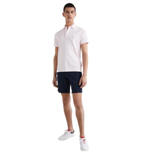 Ανδρικό Polo T-shirt Ροζ Slim MW0MW17771-TOG Tommy Hilfiger
