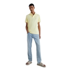 Ανδρικό Polo T-shirt Κίτρινο Slim MW0MW17771-ZHG Tommy Hilfiger