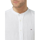 TOMMY HILFIGER</br>Ανδρικό Πουκάμισο Λευκό Λινό Mao Collar Regular MW0MW18446-YBR Tommy Hilfiger TOMMY HILFIGER</br>Ανδρικό Πουκάμισο Λευκό Λινό Mao Collar Regular MW0MW18446-YBR Tommy Hilfiger