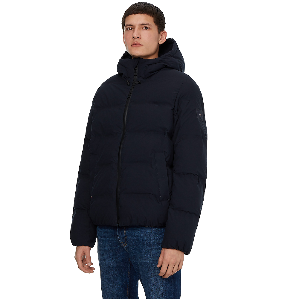 TOMMY HILFIGER</br>Ανδρικό Μπουφάν Αδιάβροχο Μπλε MW0MW19614-DW5 Tommy Hilfiger TOMMY HILFIGER</br>Ανδρικό Μπουφάν Αδιάβροχο Μπλε MW0MW19614-DW5 Tommy Hilfiger