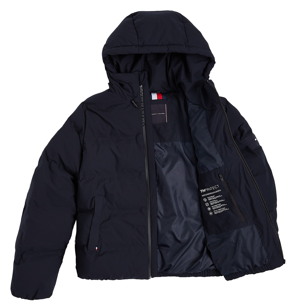 TOMMY HILFIGER</br>Ανδρικό Μπουφάν Αδιάβροχο Μπλε MW0MW19614-DW5 Tommy Hilfiger TOMMY HILFIGER</br>Ανδρικό Μπουφάν Αδιάβροχο Μπλε MW0MW19614-DW5 Tommy Hilfiger