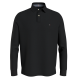 TOMMY HILFIGER</br>Ανδρικό Polo T-shirt Μαύρο MW0MW20183-BDS Tommy Hilfiger TOMMY HILFIGER</br>Ανδρικό Polo T-shirt Μαύρο MW0MW20183-BDS Tommy Hilfiger