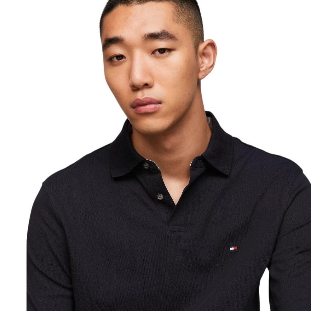 TOMMY HILFIGER</br>Ανδρικό Polo T-shirt Μπλε MW0MW20183-DW5 Tommy Hilfiger TOMMY HILFIGER</br>Ανδρικό Polo T-shirt Μπλε MW0MW20183-DW5 Tommy Hilfiger