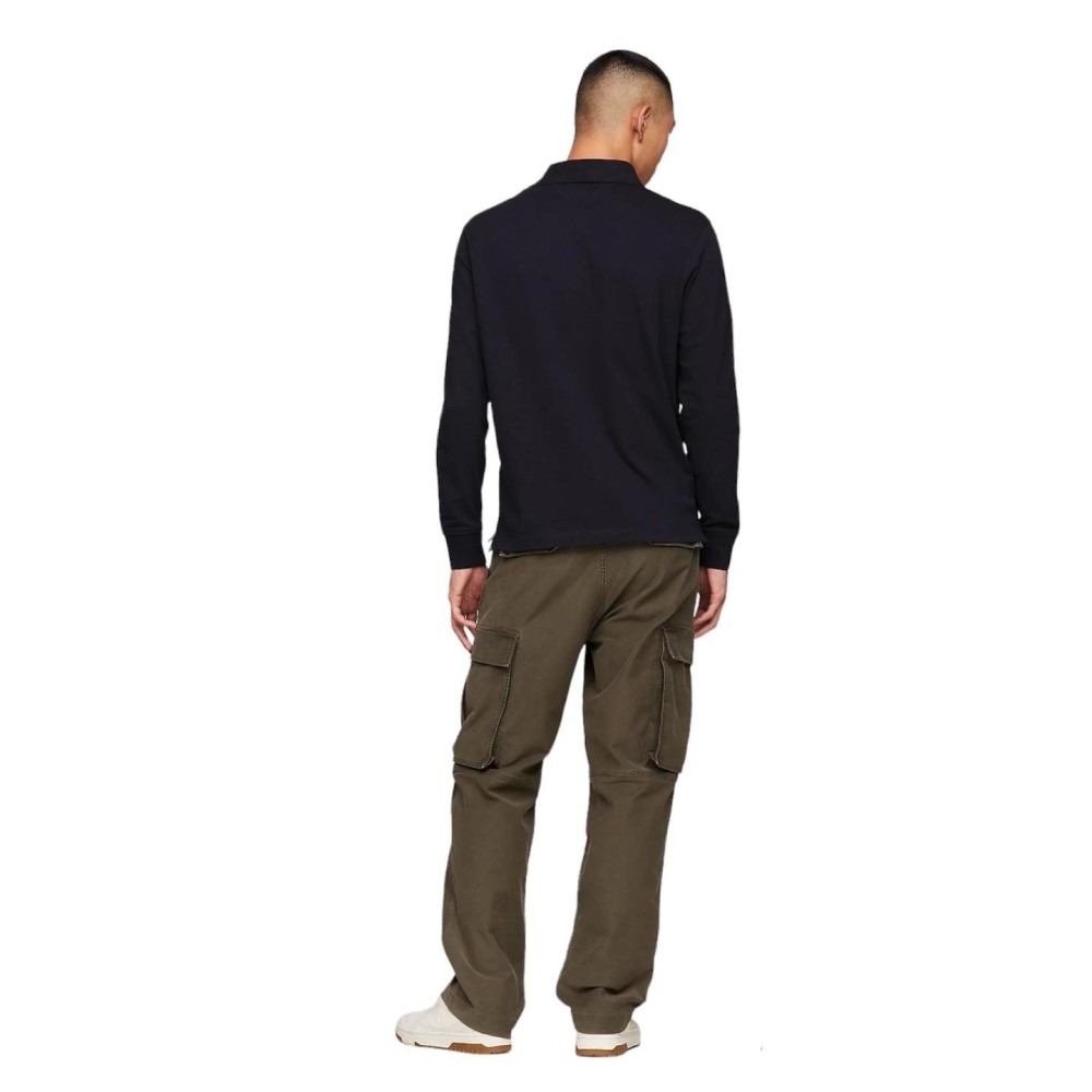 TOMMY HILFIGER</br>Ανδρικό Polo T-shirt Μπλε MW0MW20183-DW5 Tommy Hilfiger TOMMY HILFIGER</br>Ανδρικό Polo T-shirt Μπλε MW0MW20183-DW5 Tommy Hilfiger
