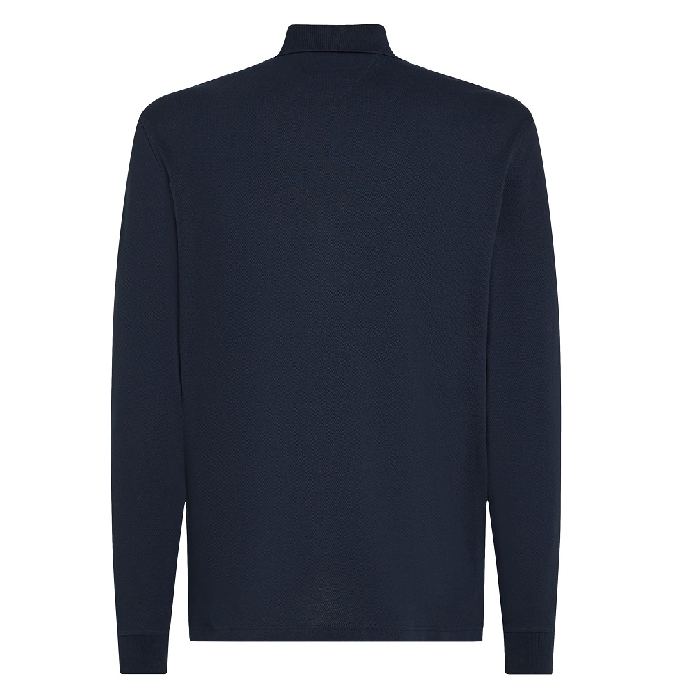 TOMMY HILFIGER</br>Tommy Hilfiger 1985 Pique Long Sleeve Regular Fit Polo Shirt MW0MW20183-DW5 Ανδρικό Polo T-shirt Μπλε TOMMY HILFIGER</br>Tommy Hilfiger 1985 Pique Long Sleeve Regular Fit Polo Shirt MW0MW20183-DW5 Ανδρικό Polo T-shirt Μπλε