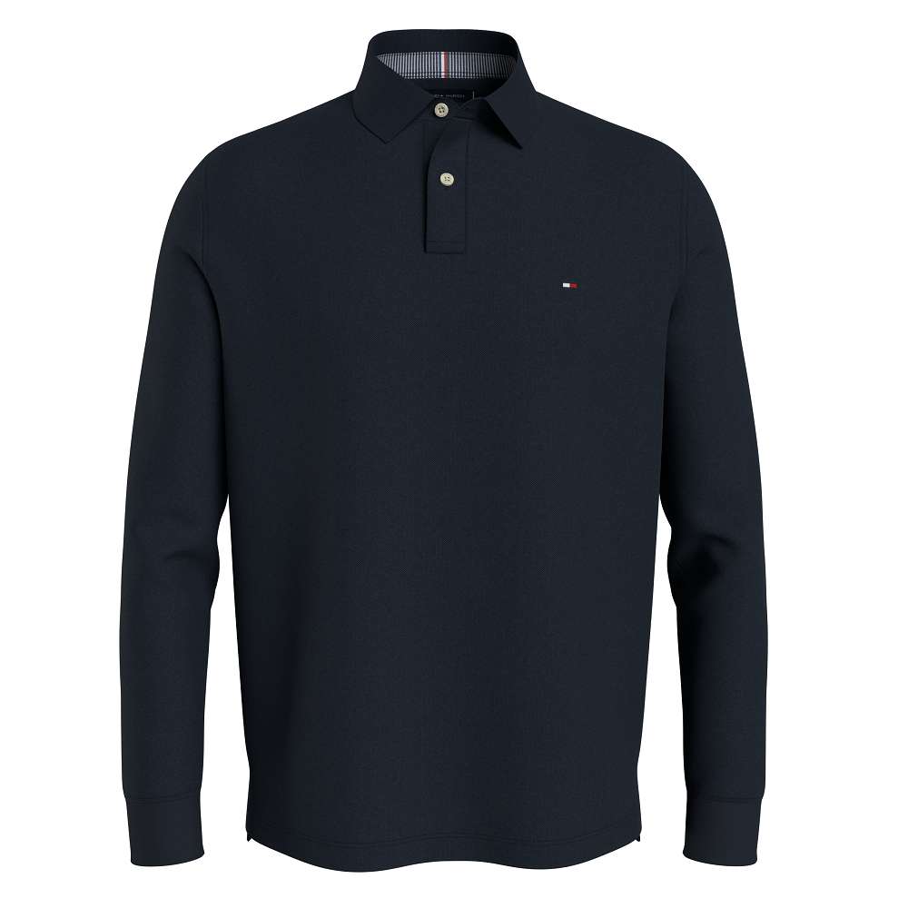 TOMMY HILFIGER</br>Ανδρικό Polo T-shirt Μπλε MW0MW20183-DW5 Tommy Hilfiger TOMMY HILFIGER</br>Ανδρικό Polo T-shirt Μπλε MW0MW20183-DW5 Tommy Hilfiger