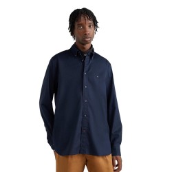 Ανδρικό Πουκάμισο Μπλε Poplin Regular MW0MW25035-DW5 Tommy Hilfiger