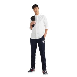 Ανδρικό Πουκάμισο Λευκό Poplin Regular MW0MW25035-YBR Tommy Hilfiger