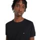 TOMMY HILFIGER</br>Ανδρικό T-shirt Μαύρο Core Stretch Slim Fit MW0MW27539-BDS Tommy Hilfiger TOMMY HILFIGER</br>Ανδρικό T-shirt Μαύρο Core Stretch Slim Fit MW0MW27539-BDS Tommy Hilfiger