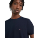 TOMMY HILFIGER</br>Tommy Hilfiger MW0MW27539-DW5 Ανδρικό T-shirt Μπλε Core Stretch Extra Slim Fit TOMMY HILFIGER</br>Tommy Hilfiger MW0MW27539-DW5 Ανδρικό T-shirt Μπλε Core Stretch Extra Slim Fit