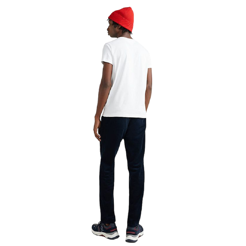 TOMMY HILFIGER</br>Ανδρικό T-shirt Λευκό Core Stretch Slim Fit MW0MW27539-YBR Tommy Hilfiger TOMMY HILFIGER</br>Ανδρικό T-shirt Λευκό Core Stretch Slim Fit MW0MW27539-YBR Tommy Hilfiger