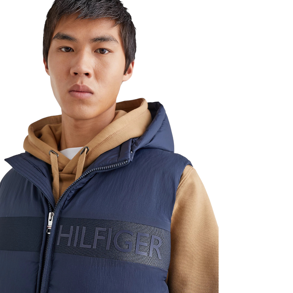 TOMMY HILFIGER</br>Ανδρικό Μπουφάν Αμάνικο Αδιάβροχο Μπλε MW0MW27680-DW5 Tommy Hilfiger TOMMY HILFIGER</br>Ανδρικό Μπουφάν Αμάνικο Αδιάβροχο Μπλε MW0MW27680-DW5 Tommy Hilfiger