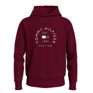 Ανδρικό Φούτερ Hoodie Μπορντώ MW0MW27842-VLP Tommy Hilfiger