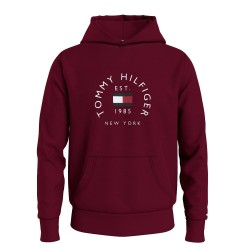 Ανδρικό Φούτερ Hoodie Μπορντώ MW0MW27842-VLP Tommy Hilfiger