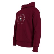 Ανδρικό Φούτερ Hoodie Μπορντώ MW0MW27842-VLP Tommy Hilfiger