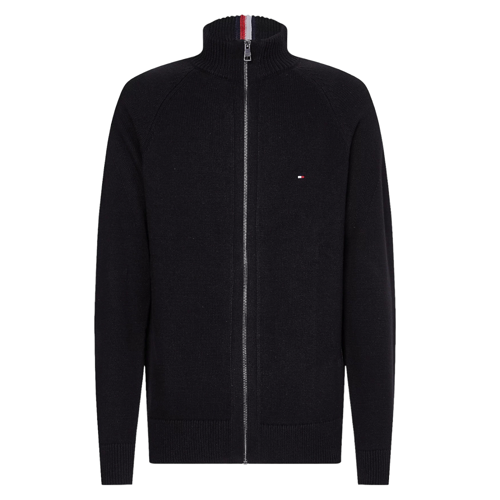 TOMMY HILFIGER</br>Ανδρική Ζακέτα Μαύρο MW0MW27939-BDS Tommy Hilfiger TOMMY HILFIGER</br>Ανδρική Ζακέτα Μαύρο MW0MW27939-BDS Tommy Hilfiger