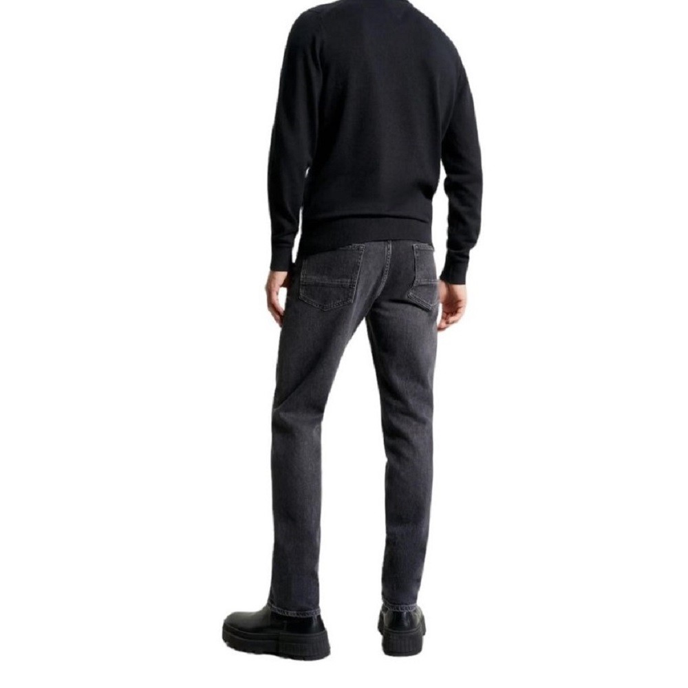 TOMMY HILFIGER</br>Ανδρικό Πουλόβερ Ζιβάγκο Μαύρο Cotton Cashmere MW0MW28048-BDS Tommy Hilfiger TOMMY HILFIGER</br>Ανδρικό Πουλόβερ Ζιβάγκο Μαύρο Cotton Cashmere MW0MW28048-BDS Tommy Hilfiger