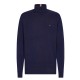 TOMMY HILFIGER</br>Ανδρικό Πουλόβερ Ζιβάγκο Μπλε Cotton Cashmere MW0MW28048-DW5 Tommy Hilfiger TOMMY HILFIGER</br>Ανδρικό Πουλόβερ Ζιβάγκο Μπλε Cotton Cashmere MW0MW28048-DW5 Tommy Hilfiger