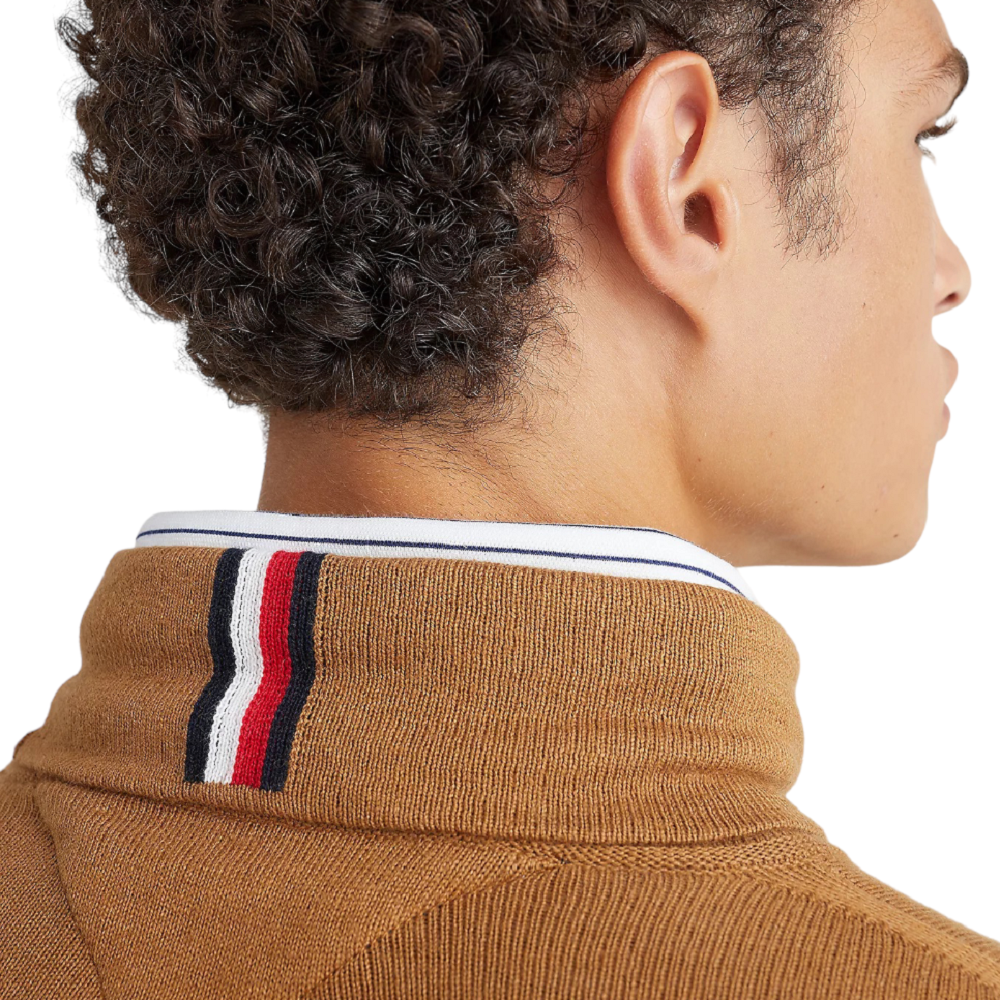 TOMMY HILFIGER</br>Ανδρικό Πουλόβερ Ζιβάγκο Κάμελ Cotton Cashmere MW0MW28048-GWJ Tommy Hilfiger TOMMY HILFIGER</br>Ανδρικό Πουλόβερ Ζιβάγκο Κάμελ Cotton Cashmere MW0MW28048-GWJ Tommy Hilfiger