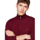 TOMMY HILFIGER</br>Ανδρικό Πουλόβερ Μπορντώ 1/4 Zip Cotton Cashmere MW0MW28049-VLP Tommy Hilfiger