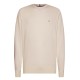 TOMMY HILFIGER</br>Ανδρικό Πουλόβερ Εκρού Crewneck Cotton Cashmere MW0MW28046-ABH Tommy Hilfiger TOMMY HILFIGER</br>Ανδρικό Πουλόβερ Εκρού Crewneck Cotton Cashmere MW0MW28046-ABH Tommy Hilfiger