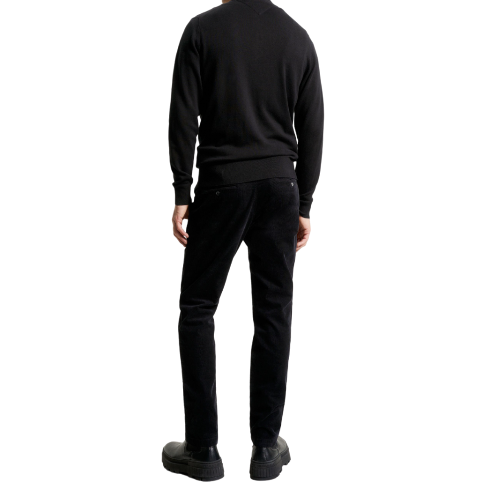TOMMY HILFIGER</br>Ανδρική Ζακέτα Μαύρο Zip Cotton Cashmere MW0MW28050-BDS Tommy Hilfiger TOMMY HILFIGER</br>Ανδρική Ζακέτα Μαύρο Zip Cotton Cashmere MW0MW28050-BDS Tommy Hilfiger