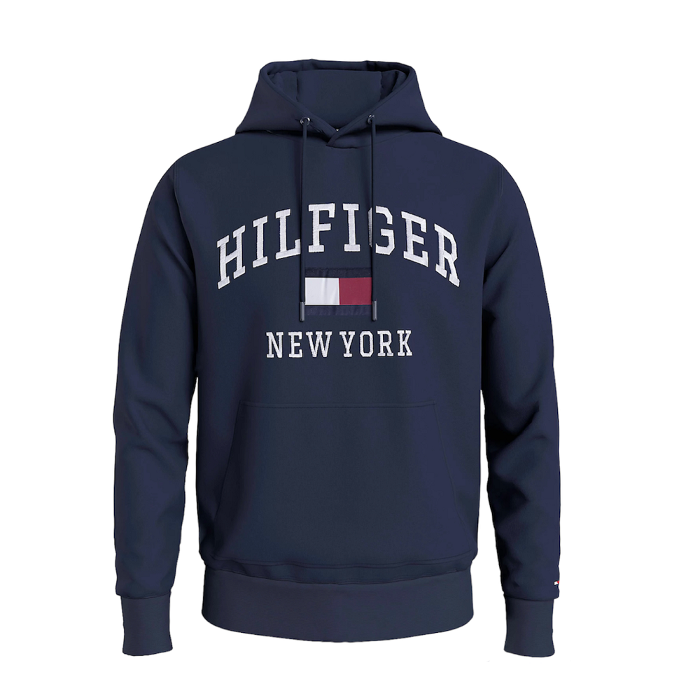 TOMMY HILFIGER</br>Ανδρικό Φούτερ Hoodie Μπλε MW0MW28173-DW5 Tommy Hilfiger TOMMY HILFIGER</br>Ανδρικό Φούτερ Hoodie Μπλε MW0MW28173-DW5 Tommy Hilfiger