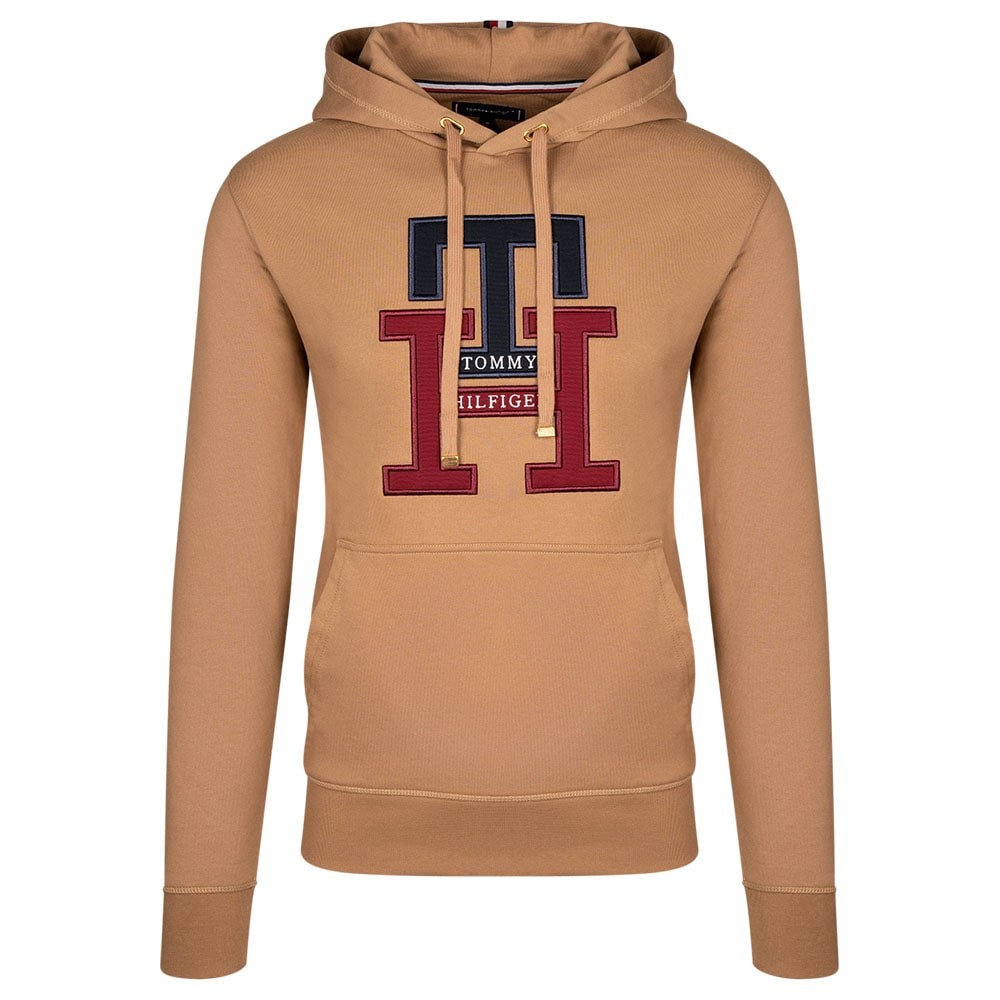 TOMMY HILFIGER</br>Ανδρικό Φούτερ Hoodie Κάμελ MW0MW28187-GW8 Tommy Hilfiger TOMMY HILFIGER</br>Ανδρικό Φούτερ Hoodie Κάμελ MW0MW28187-GW8 Tommy Hilfiger