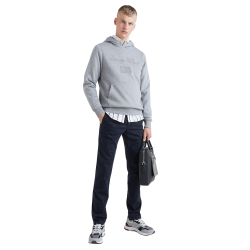 Ανδρικό Παντελόνι Μπλε Hampton Lux Touch Slim MW0MW28645-DW5 Tommy Hilfiger