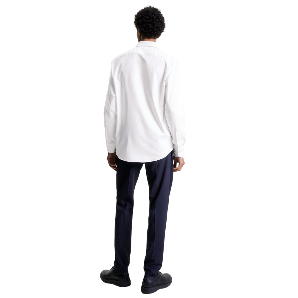 TOMMY HILFIGER</br>Ανδρικό Πουκάμισο Λευκό Regular MW0MW29969-YBR Tommy Hilfiger TOMMY HILFIGER</br>Ανδρικό Πουκάμισο Λευκό Regular MW0MW29969-YBR Tommy Hilfiger