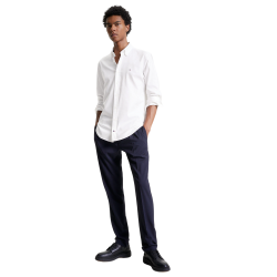 Ανδρικό Πουκάμισο Λευκό Regular MW0MW29969-YBR Tommy Hilfiger