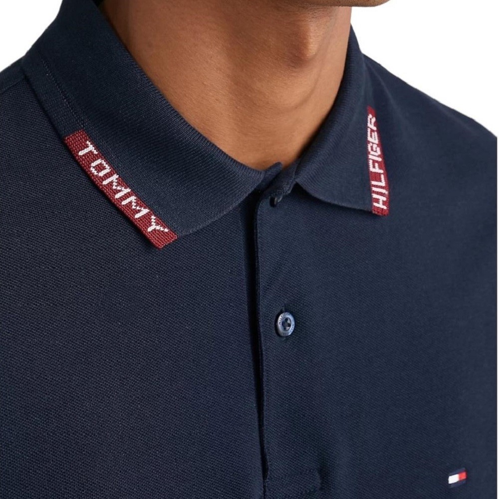 TOMMY HILFIGER</br>Ανδρικό Polo T-shirt Μπλε Regular MW0MW30774-DW5 Tommy Hilfiger TOMMY HILFIGER</br>Ανδρικό Polo T-shirt Μπλε Regular MW0MW30774-DW5 Tommy Hilfiger