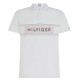 TOMMY HILFIGER</br>Ανδρικό Polo T-shirt Λευκό Regular MW0MW30781-YBR Tommy Hilfiger TOMMY HILFIGER</br>Ανδρικό Polo T-shirt Λευκό Regular MW0MW30781-YBR Tommy Hilfiger