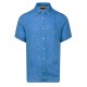 TOMMY HILFIGER</br>Ανδρικό Πουκάμισο Μπλε Λινό Regular MW0MW30916-CZW Tommy Hilfiger TOMMY HILFIGER</br>Ανδρικό Πουκάμισο Μπλε Λινό Regular MW0MW30916-CZW Tommy Hilfiger