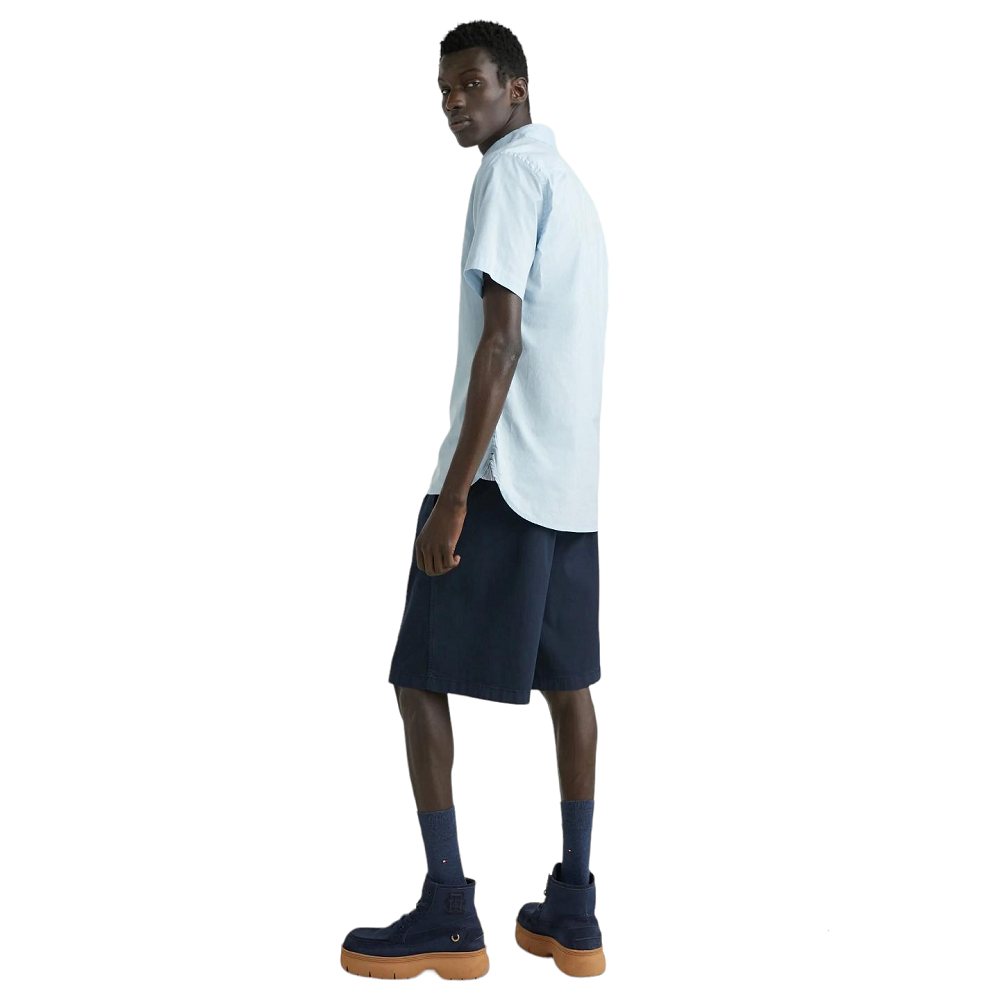 TOMMY HILFIGER</br>Ανδρικό Πουκάμισο Σιέλ Poplin Regular MW0MW31382-C1S Tommy Hilfiger TOMMY HILFIGER</br>Ανδρικό Πουκάμισο Σιέλ Poplin Regular MW0MW31382-C1S Tommy Hilfiger