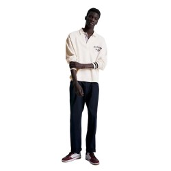 Ανδρικό Polo Εκρού MW0MW32012-ACO Tommy Hilfiger