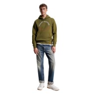 Ανδρικό Φούτερ Hoodie Χακί MW0MW32655-MS2 Tommy Hilfiger
