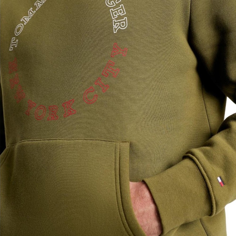 TOMMY HILFIGER</br>Ανδρικό Φούτερ Hoodie Χακί MW0MW32655-MS2 Tommy Hilfiger TOMMY HILFIGER</br>Ανδρικό Φούτερ Hoodie Χακί MW0MW32655-MS2 Tommy Hilfiger