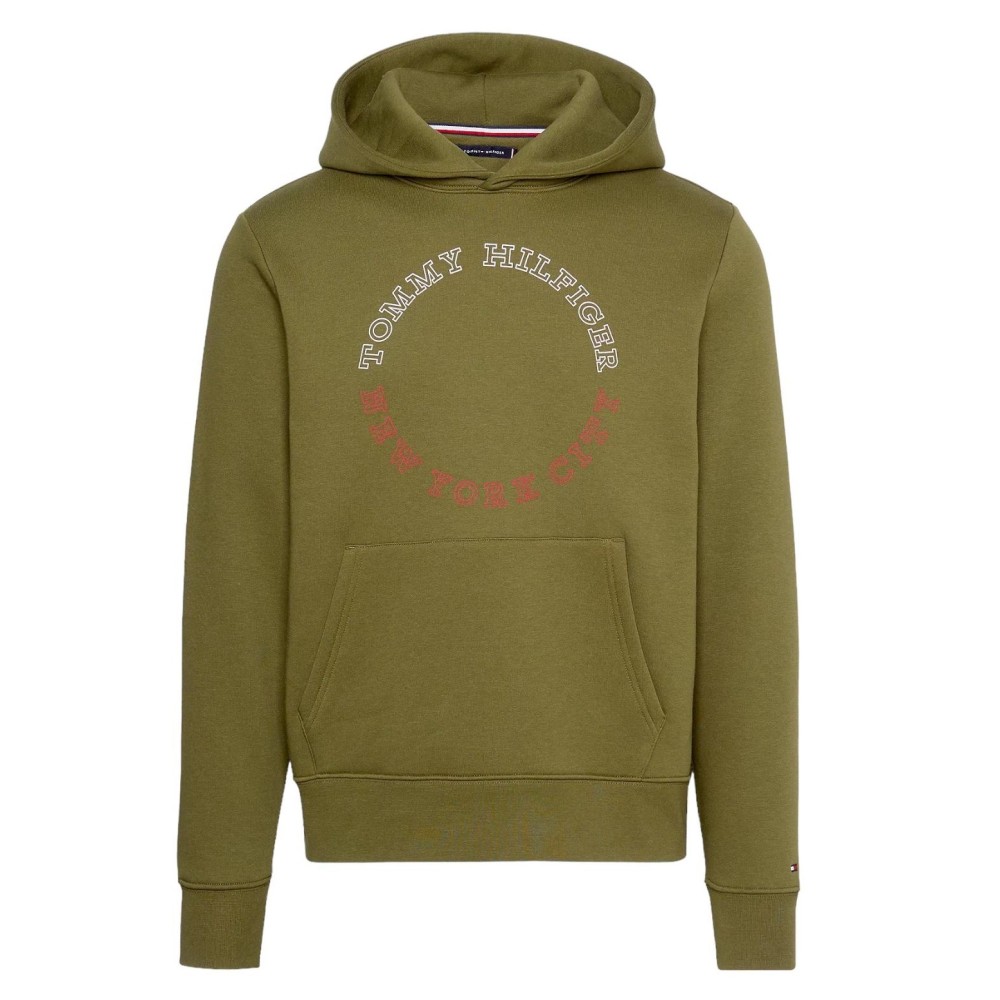 TOMMY HILFIGER</br>Ανδρικό Φούτερ Hoodie Χακί MW0MW32655-MS2 Tommy Hilfiger TOMMY HILFIGER</br>Ανδρικό Φούτερ Hoodie Χακί MW0MW32655-MS2 Tommy Hilfiger