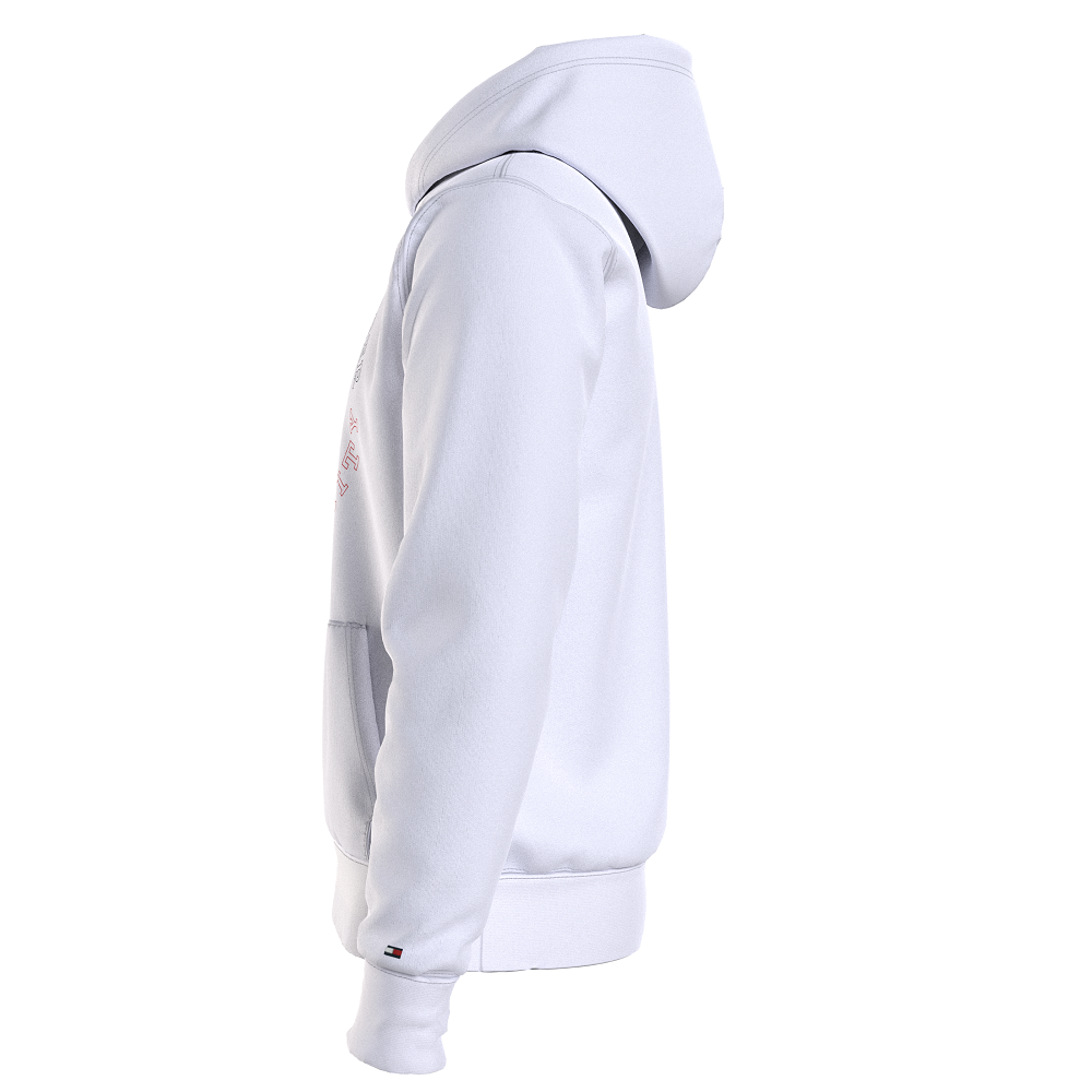 TOMMY HILFIGER</br>Ανδρικό Φούτερ Hoodie Λευκό MW0MW32655-YBR Tommy Hilfiger TOMMY HILFIGER</br>Ανδρικό Φούτερ Hoodie Λευκό MW0MW32655-YBR Tommy Hilfiger