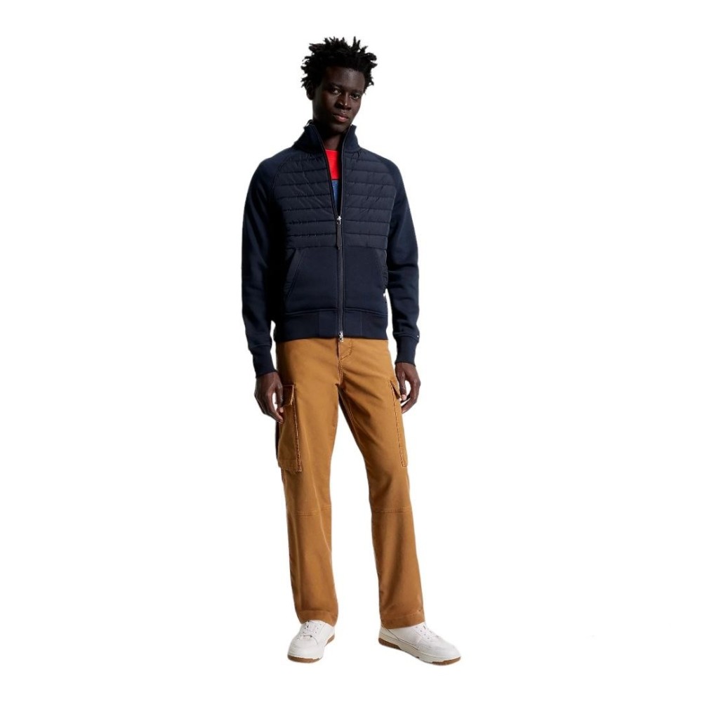 TOMMY HILFIGER</br>Ανδρική Ζακέτα Φούτερ Μπλε MW0MW32686-DW5 Tommy Hilfiger TOMMY HILFIGER</br>Ανδρική Ζακέτα Φούτερ Μπλε MW0MW32686-DW5 Tommy Hilfiger