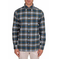 Ανδρικό Πουκάμισο Χακί Multi Καρό Regular MW0MW32890-0N1 Tommy Hilfiger