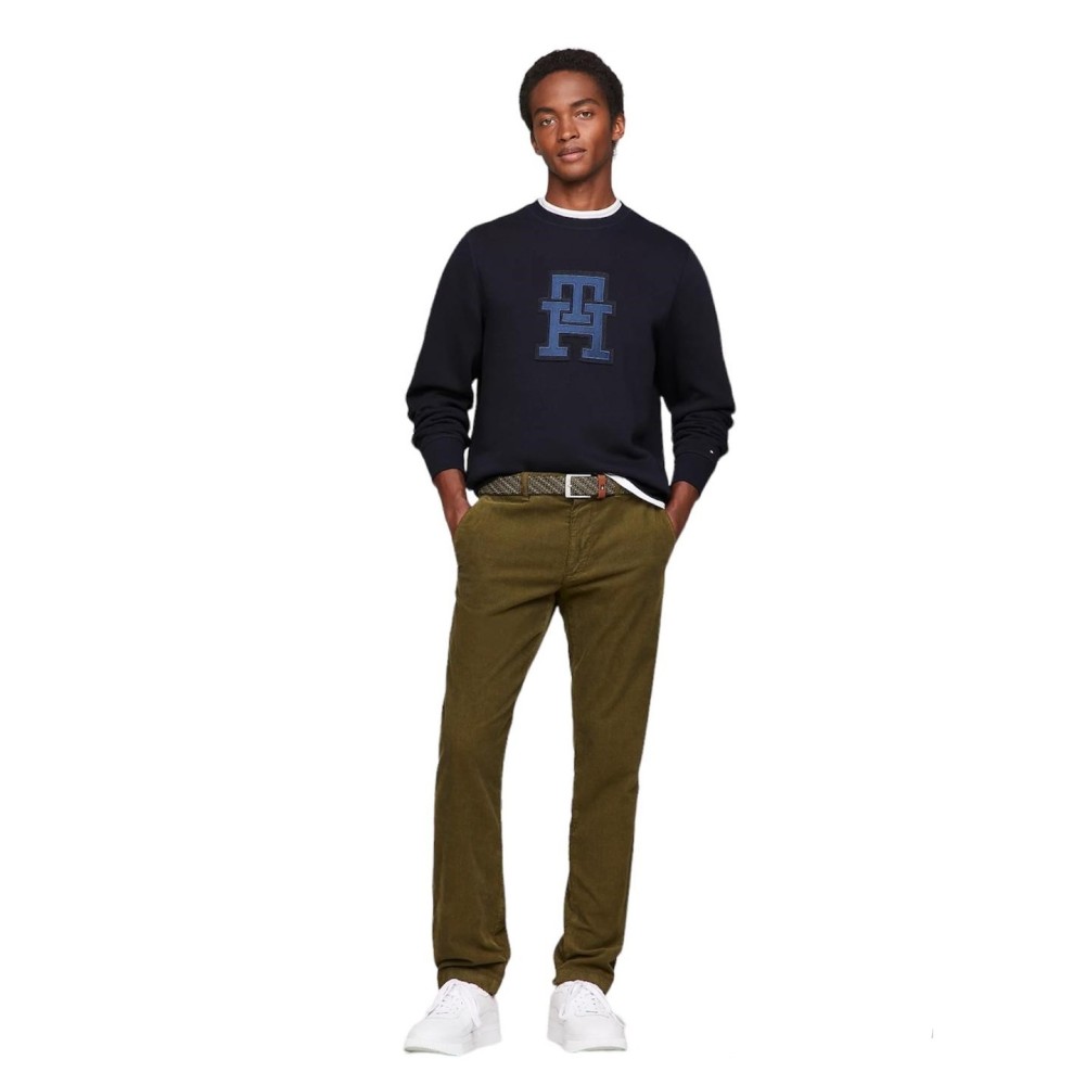 TOMMY HILFIGER</br>Ανδρικό Παντελόνι Κοτλέ Χακί Denton Chino Corduroy Straight MW0MW32932-MS2 Tommy Hilfiger TOMMY HILFIGER</br>Ανδρικό Παντελόνι Κοτλέ Χακί Denton Chino Corduroy Straight MW0MW32932-MS2 Tommy Hilfiger