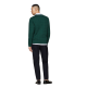 TOMMY HILFIGER</br>Ανδρικό Πουλόβερ Πράσινο Με Cable Πλέξη Crewneck Cotton MW0MW33132-LGK Tommy Hilfiger TOMMY HILFIGER</br>Ανδρικό Πουλόβερ Πράσινο Με Cable Πλέξη Crewneck Cotton MW0MW33132-LGK Tommy Hilfiger